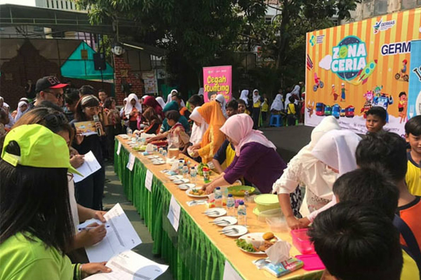 Suasana berlangsungnya Parenting Learn di Zona Ceria GERMAS Go To School