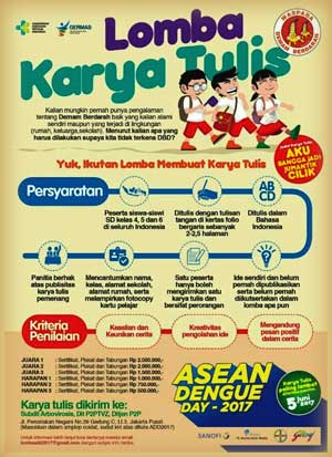 Lomba Karya Tulis Asean Dengue Day 2017