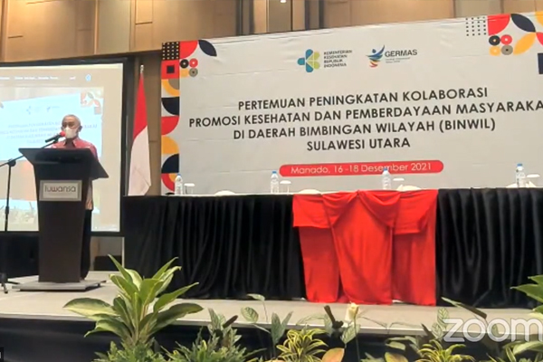 Kegiatan Pertemuan Peningkatan Kolaborasi Promosi Kesehatan dan Pemberdayaan Masyarakat di Sulawesi Utara