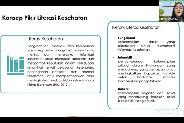 Workshop #6 Penguatan Pendidikan Kesehatan dan Pemanfaatan Perangkat Ajar Kesehatan