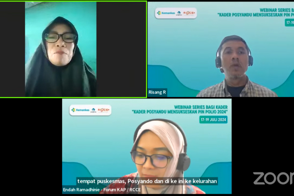 Webinar Kader Posyandu Model Edukasi Perorangan