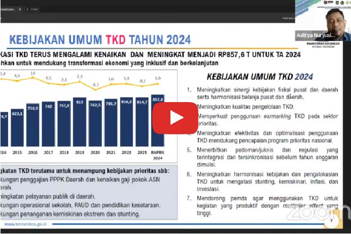 Sosialisasi DAU Spesific Grant Untuk Bimbingan Teknis Penguatan Posyandu