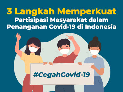 3 Langkah Memperkuat Partisipasi Masyarakat dalam Penanganan Covid-19 di Indonesia