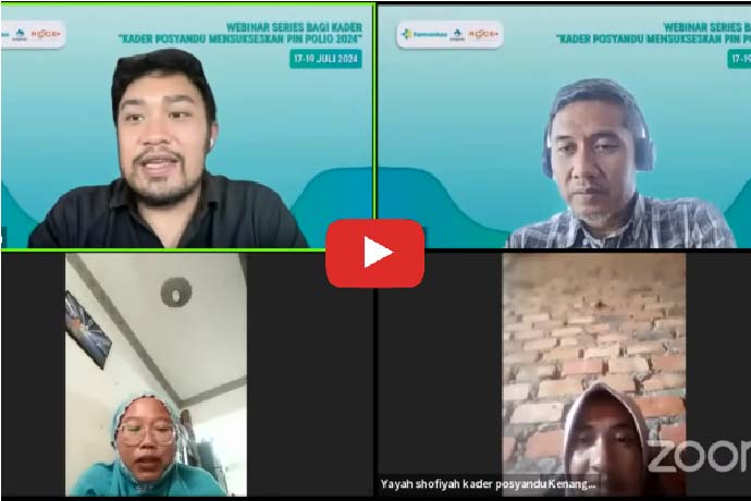 Webinar Kader Posyandu - Model Edukasi Kelompok